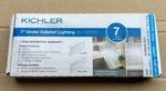 Kichler Undercabinet Light 7" 8U30KM07BZT 3000K Bronze Housing -new- Linkable. Fixed Price $20.00.
