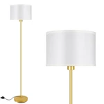 Gold Floor Lamp, Standing 58" Tall Lamps For Living Room, Simple Pole L.... Fixed Price $58.52.