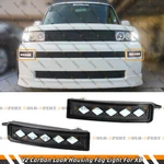 Carbon Look Housing Diamond White Led Drl Bumper Fog Lights For 2003-07 Scion Xb. Fixed Price $45.99.