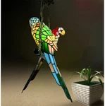 Tiffany Stained Glass 2 Parrots Chandeliers Home Lighting Pendant Ceiling Lamps. Fixed Price $202.99.