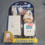 Handy Switch Wireless Light As Seen On Tv 60 Ft Range White New Sealed. Fixed Price $24.99.