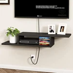 Choochoo Floating Tv Stand Shelf, Wall Mount Entertainment Center Media Console. Fixed Price $101.11.