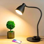 Bohon Led Desk Lamp With Usb Charging Port 3 Color Modes Medium, Matt Black. Fixed Price $41.98.