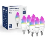 Lightinginside E12 Smart Bulbs 60W Equiv., Work With Alexa/google Home. Fixed Price $42.89.