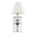 Washburn Light Wall Sconce Satin Nickel By Savoy House 9-0700-1-SN. Fixed Price $146.00.
