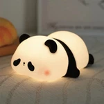 Rechargeable Silicone Pat Lamp Cute Panda Led Sleep Night Light Gift Kids. Fixed Price $16.00.
