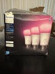 Philips 562785 Ambiance A19 Bluetooth Led Smart Bulb, Multicolor - 3 Piece. Fixed Price $74.90.
