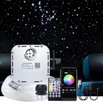 Akepo 32W Rgbw App+twinkle+music Control Fiber Optic Lights Kit Star Ceiling .... Fixed Price $224.04.