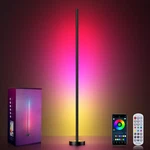 Smart Rgbicw Led Corner Floor Lamp - 16 Million Diy Colors, 68+ Scenes, Music.... Fixed Price $41.17.