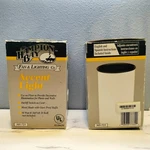 Hampton Bay 305-723 Accent Light Black/white Metal Glare Proof Floor Lamp New. Fixed Price $44.99.