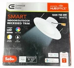 Commercial Electric 5 IN./6 In.smart Integrated Led Recessed Light Trim Wireless. Fixed Price $17.05.
