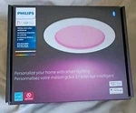 Philips Hue 579573 White And Color Ambiance 6" Slim Downlight Led Smart. Fixed Price $40.00.