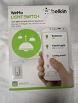 Belkin Wemo Smart Light Switch Wi-fi Enabled White Model F7C030 Open Box. Fixed Price $21.00.