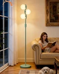 60IN Green Floor Stepless Dimmable Globe With 3PCS 3000K Bul.... Fixed Price $130.51.
