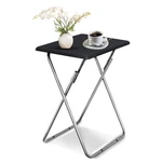 Folding Table,tv Dinner With Sturdy Mdf Top,eating Trays For Li.... Fixed Price $41.04.