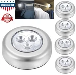 4 Touch Push On/off Self-stick Click Battery Operated 3 Led Usa. Fixed Price $11.55.