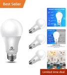 Energetic 100W Equivalent, A19 Led Bulb, Daylight 5000K, E26 Base, Non-.... Fixed Price $26.39.