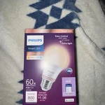 Philips 60W Smart Light Bulb Tuneable White Wi-fi Led, Wiz Connected 800 Lumens. Fixed Price $8.99.