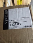 Sonneman 3121.03 Tela 40"W Led Suspension Linear Pendant Satin White. Fixed Price $699.99.