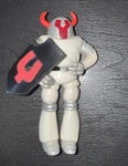 Galoob Blackstar Laser Light White Knight With Shield Vintage 1980 - Works. Fixed Price $79.99.