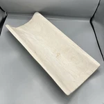 Four Hands Emerson 24" Bowl Carved Reclaimed Wood Natural Ivory Birch Mexico. Fixed Price $165.75.