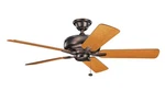 Kichler 330247OBB Terra 52" Ceiling Fan Oil Brushed Bronze. Fixed Price $300.00.