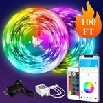 Led Strip Lights, Smart With App Remote Control, Rgb For Room. Fixed Price $13.99.