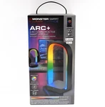 3-IN-1 Sound Reactive Multi-color Arc Led Lamp With Wireless Charging + Usb. Fixed Price $19.95.