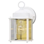 Westinghouse Lighting, White 6697100 One-light Exterior Wall Lantern, Finish. Fixed Price $31.99.