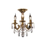 Elegant Lighting 9203F13FG/RC Rosalia Flush Mount French Gold. Fixed Price $564.00.