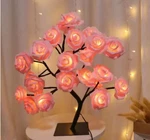Led Rose Tree Lamp Night Light Romantic Flower Table Home Bedroom Decor. Fixed Price $12.97.
