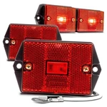 True Mods 4PC 2X3 3X2 Inch Led Side Pack Red Surface-mount. Fixed Price $33.10.