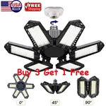 12000000LM Led Garage Light Super Bright Work Shop Ceiling Deformable Bulb. Fixed Price $12.99.