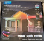 Govee Outdoor Strip Light Evo 15M/49.2FT Rgbic Wi Fi Matter IP65. Fixed Price $38.00.