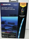Monster Illuminessence Led Strip Light Kit With Remote Control New Box!. Fixed Price $9.49.