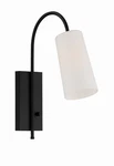 Crystorama Lighting Group ALX-4501 Alexa 19" Tall Wall Sconce Black. Fixed Price $75.73.