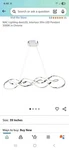 Wac Lighting Pendant 39" Modern Contemporary Frosted Glass Chrome Fixture. Fixed Price $600.00.