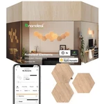 Nanoleaf Elements Wood Look Smart Wall Lights, Hexagon Led Work W.... Fixed Price $108.45.