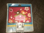 Oopsy Daisy Too Pink Blossom Night Light Floral Canvas Birdhouse. Fixed Price $13.99.