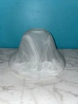 Frosted Marble Glass Shade For Hampton Bay Andenne 1, 2, 3 4 Light Bath. Fixed Price $28.88.