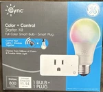 Color + Control Cync By Ge Full Smart Bulb & Plug Works W/ Alexia Google. Fixed Price $21.99.