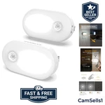 120LM Ultra Bright Plug-in Motion Sensor Night Light, Stepless Dimmable Led N.... Fixed Price $26.99.