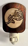 Lazart Night Light Rose Scene Wall Plug In Laser Cut Metal Kitchen Bathroom. Fixed Price $18.99.