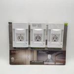 Capstone 2-IN-1 Led Night Light Power Failure 3-PACK Plug-in Wall Plate. Fixed Price $39.99.