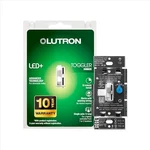 Lutron Toggler Led+ Dimmer Switch, 150 Watt, Single-pole Or 3-WAY, TGCL-153PH-WH. Fixed Price $32.63.