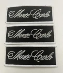 Chevy Ss Monte Carlo Sew/iron Patch Badge Embroidered Black Chevrolet. Fixed Price $12.99.