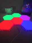 Touch Sensitive Quantum Creative Hexagonal Led Lights For Home Decor. Fixed Price $36.49.