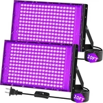 200W Waterproof Led Black Lights For Halloween Parties - Pack With Switch. Fixed Price $94.99.