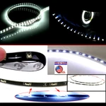 Pair White Tearful Eye Side Shine Led Car Drl Daytime Running Lights Strip Kit. Fixed Price $15.28.