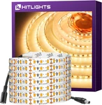 Warm White Strip Lights 16.4FT, 600 Leds, Dimmable, Flexible Tape. Fixed Price $62.99.